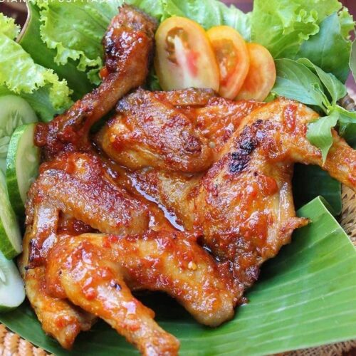Ayam kampung panggang Ayam kampung panggang