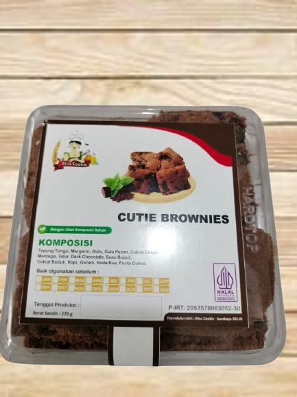 Cutie brownies (kotak)